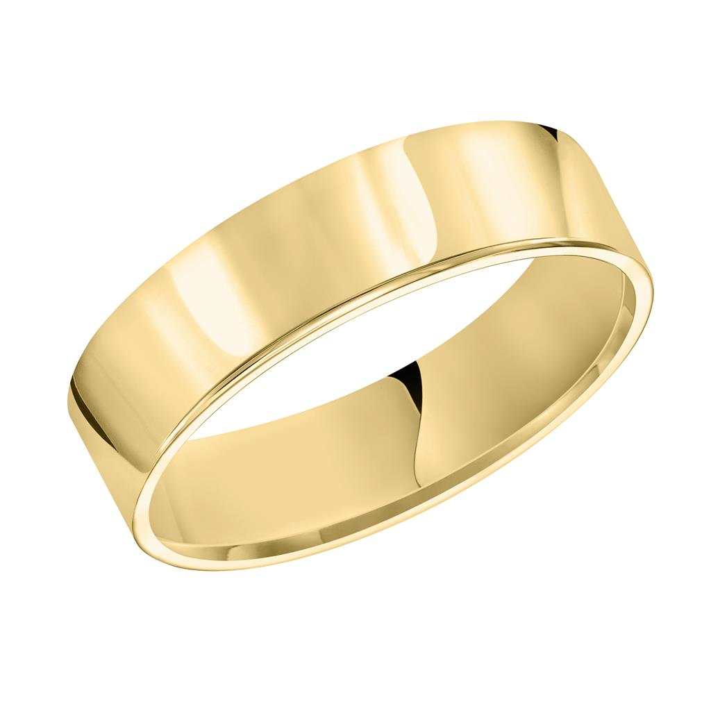 Goldman 14kt Yellow Gold Flat 5mm Ring