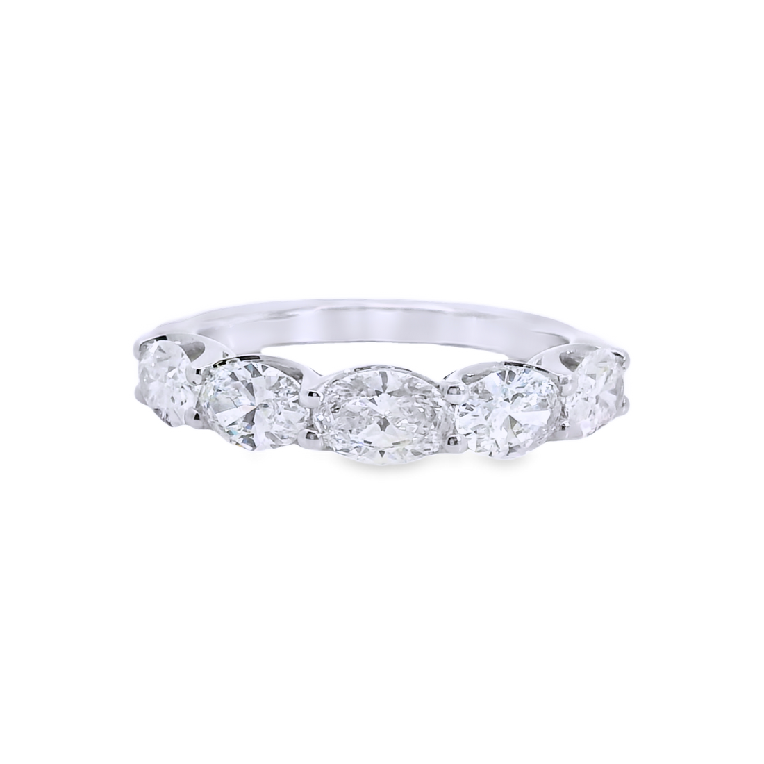 Diamond Wedding Bands  -  Women