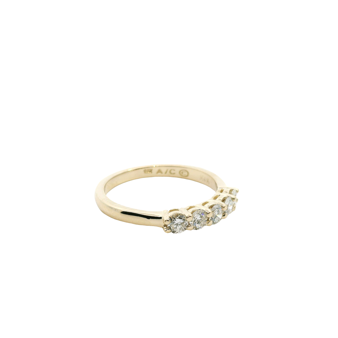 Diamond Wedding Bands  -  Women
