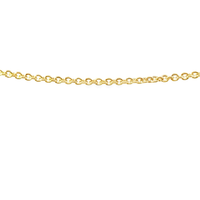 14K Yellow Gold 7" 1.44mm Cable Link Bracelet (1.45g)