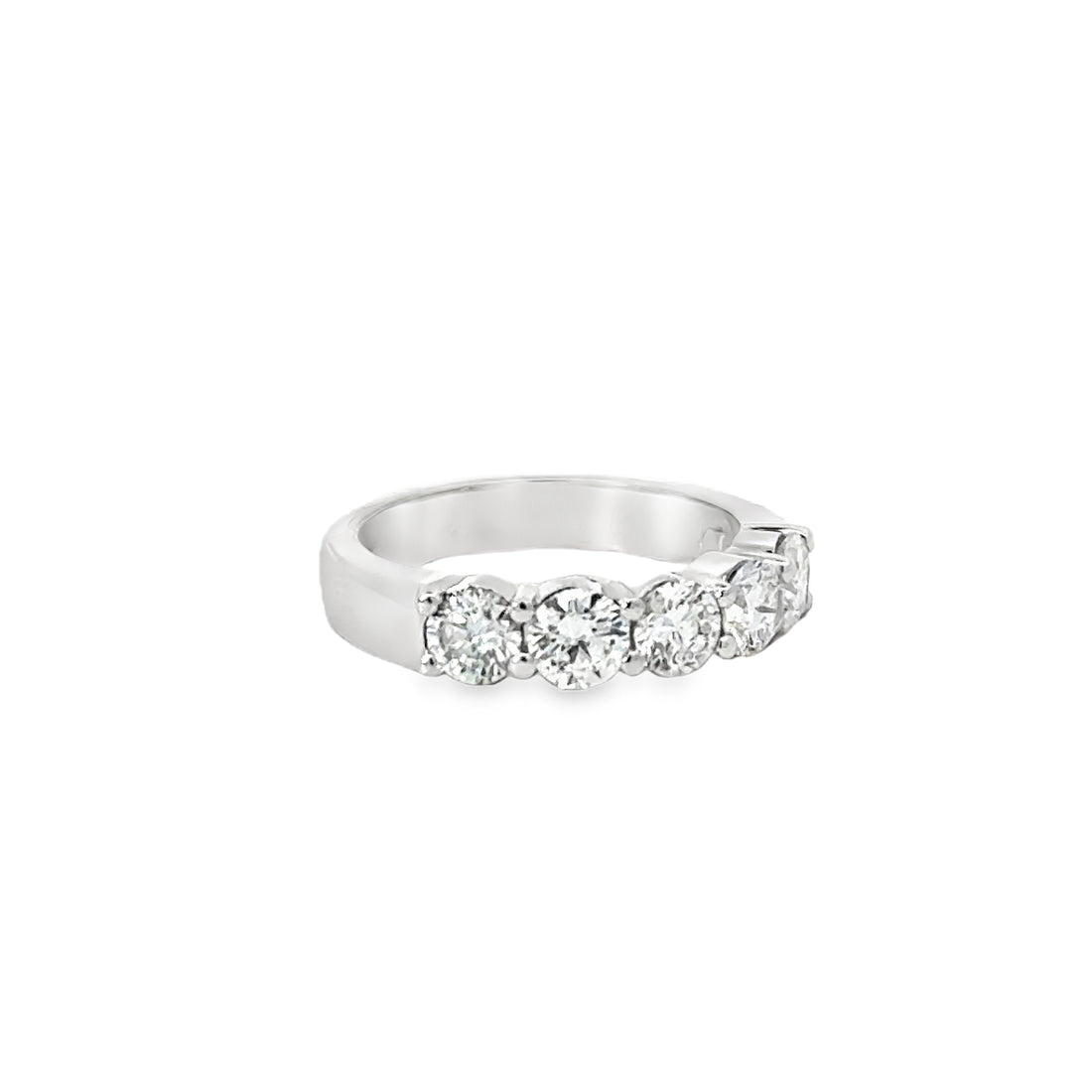 14kt White Gold Diamond Anniversary Ring (1.54ct)