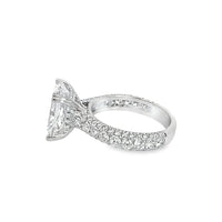 18K White Gold Lab-Grown Diamond Engagement Ring (5.34ct)