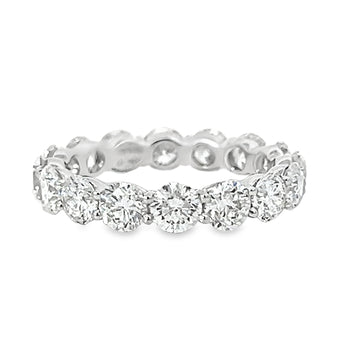 18kt White Gold Diamond Eternity Ring (4.07ct)