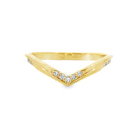 Diamond Wedding Bands  -  Women