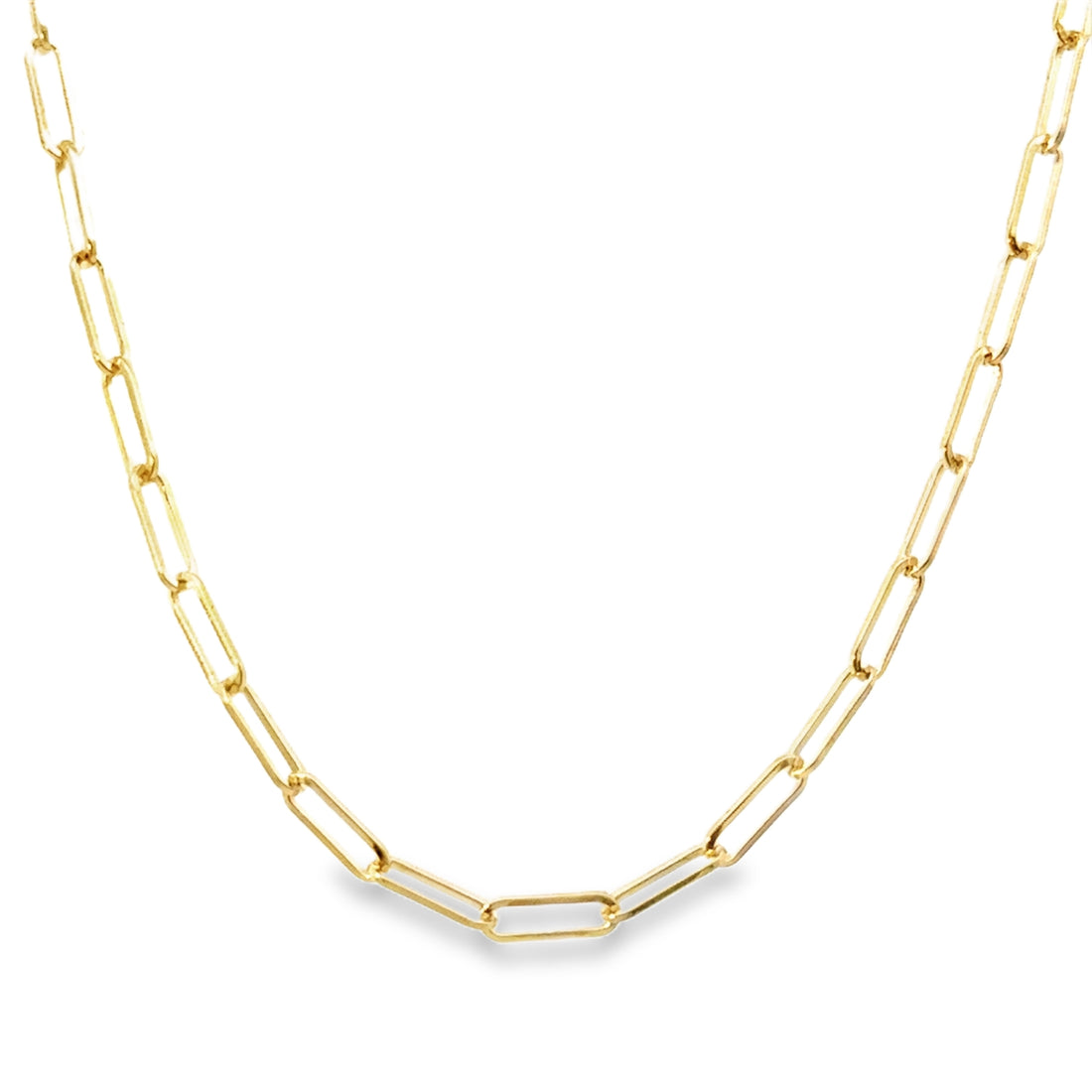 14kt Yellow Gold 2.13mm 18" Paperclip Chain (3.24g)