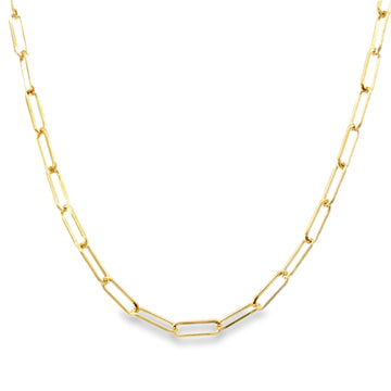 14kt Yellow Gold 2.13mm 18" Paperclip Chain (3.24g)