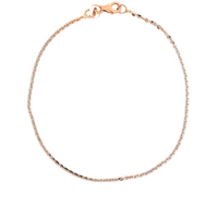 14K Rose Gold 7" 1.49mm Rolo Style Bracelet (1.04g)