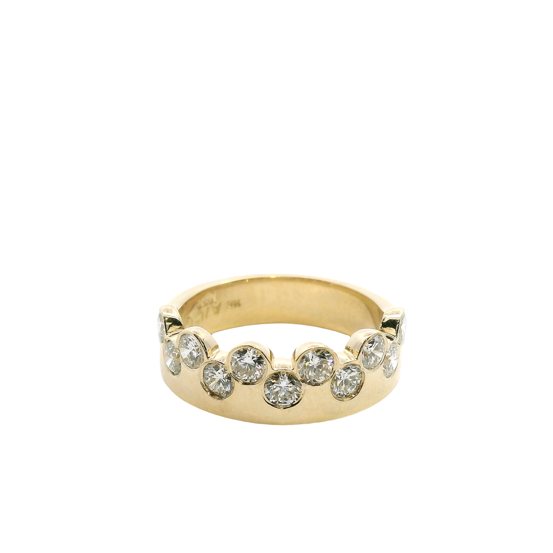 Diamond Wedding Bands  -  Women
