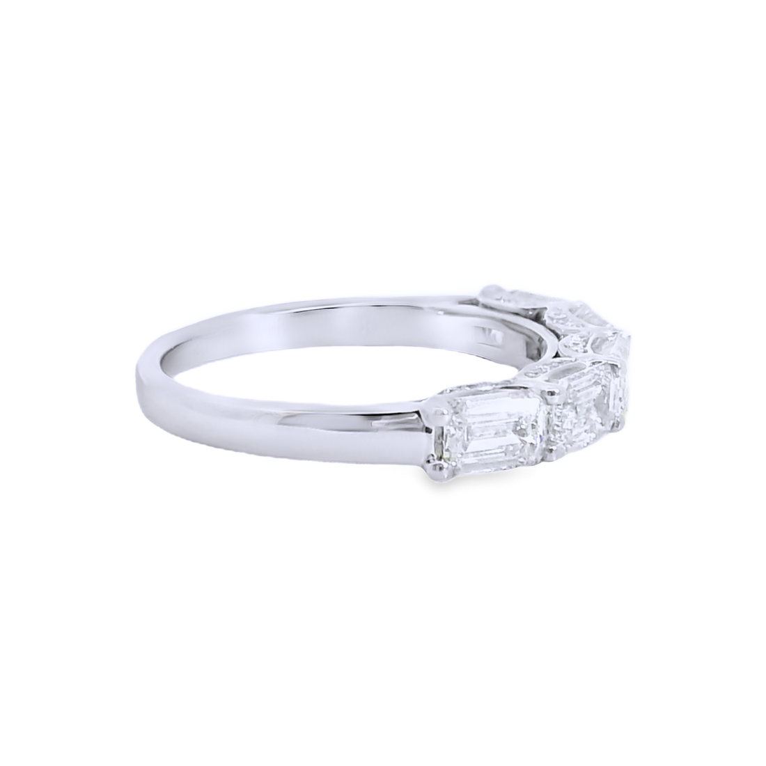 Diamond Wedding Bands  -  Women