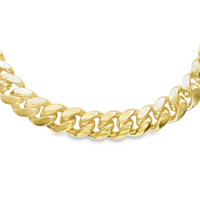 14kt Yellow Gold 8.5" 8mm Cuban Link Bracelet (45.2g)