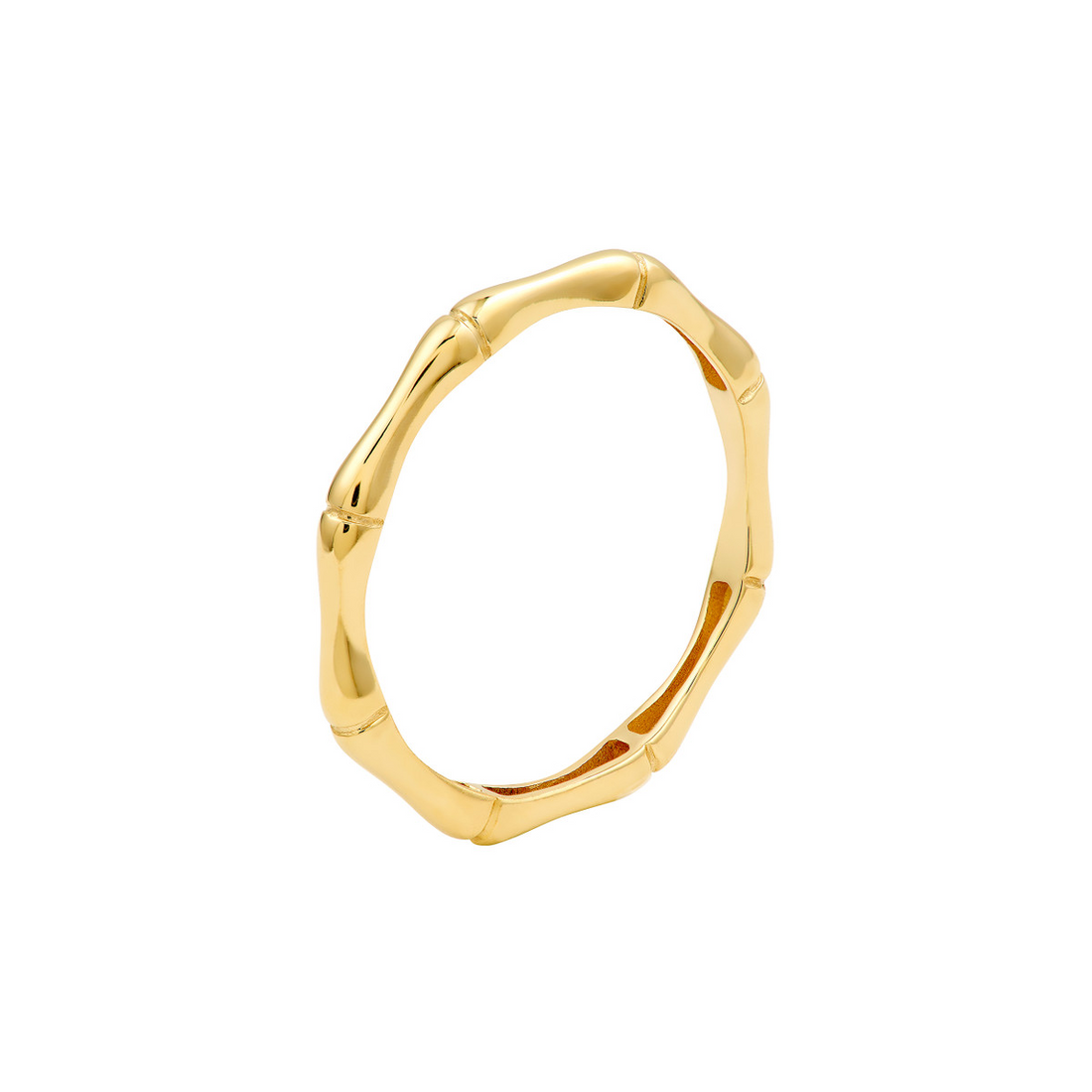14kt Yellow Gold Bamboo Fashion Ring (1.4g)