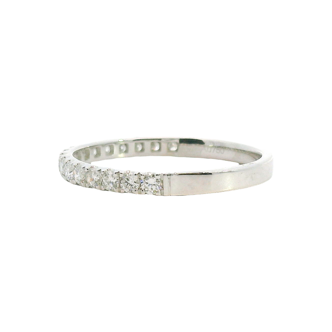 Diamond Wedding Bands  -  Women