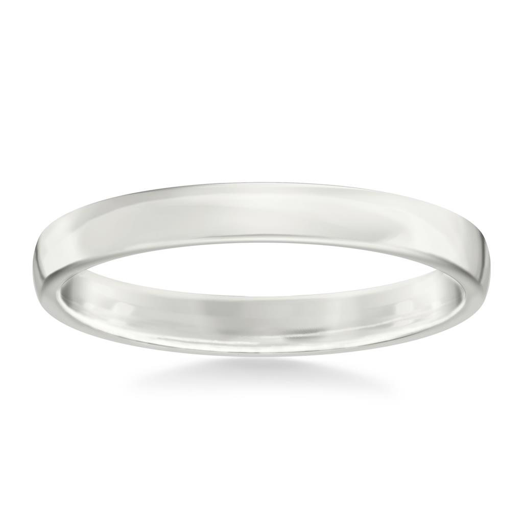 Precious Metal (No Stones) Wedding Band