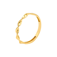 14kt Yellow Gold Twist Fashion Ring (.8g)