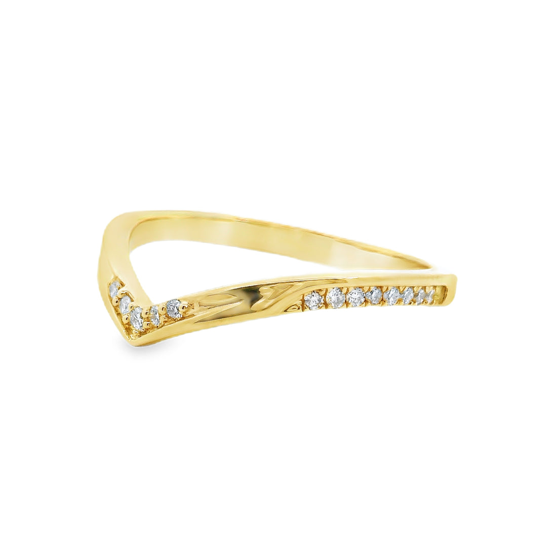 Diamond Wedding Bands  -  Women