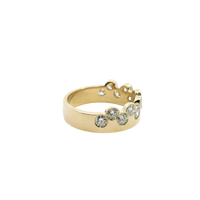 Diamond Wedding Bands  -  Women
