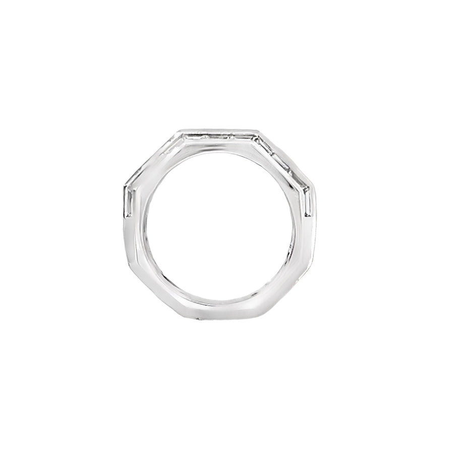 18kt White Gold Natural Diamond Channel Ring (2.02ct)