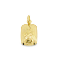 18kt Yellow Gold Italian Made Cherub Pendant (.56g)
