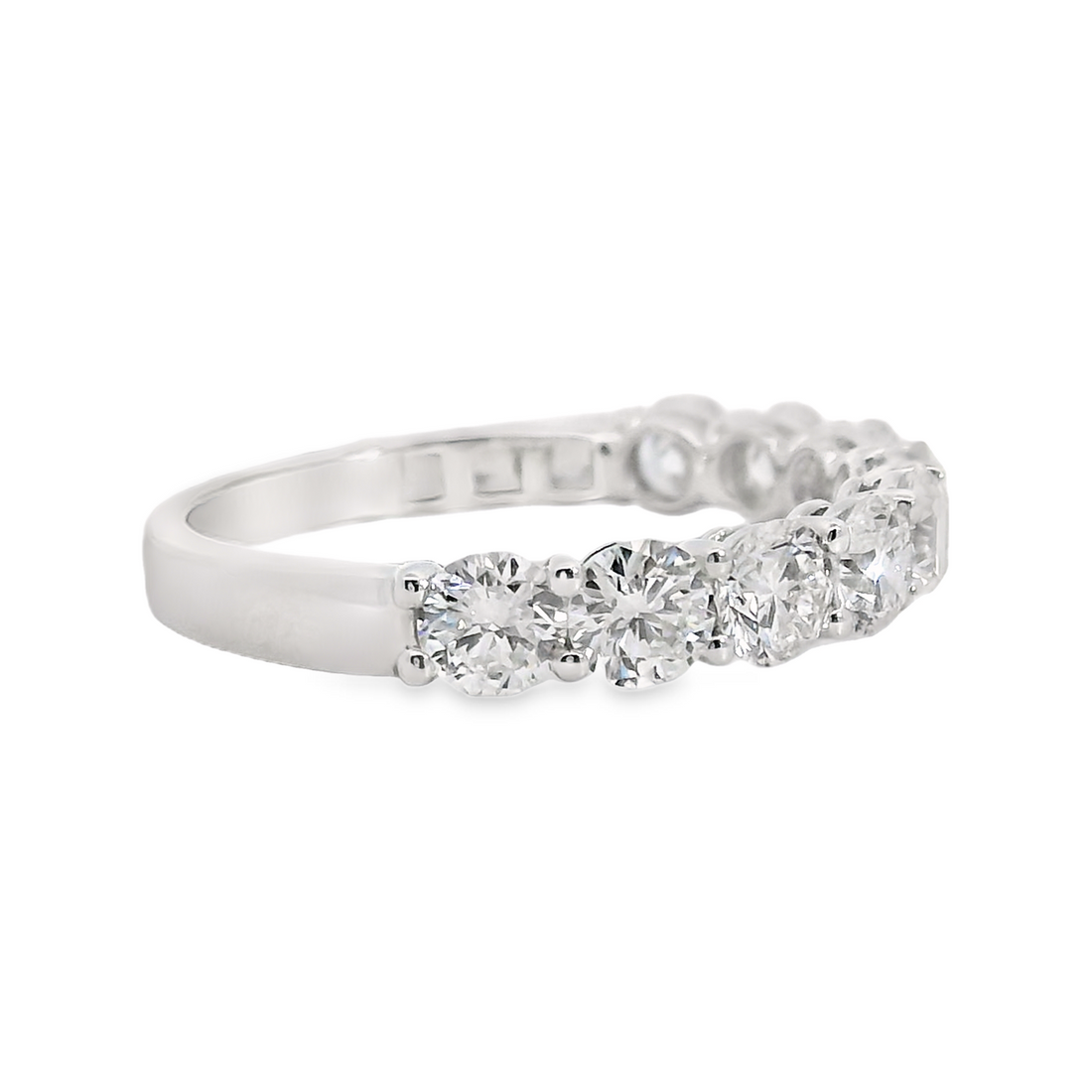 Diamond Wedding Bands  -  Women