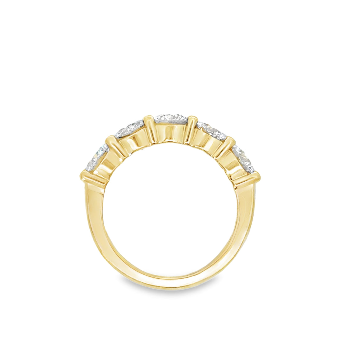 14kt Yellow Gold Diamond Anniversary Ring (2.53ct)