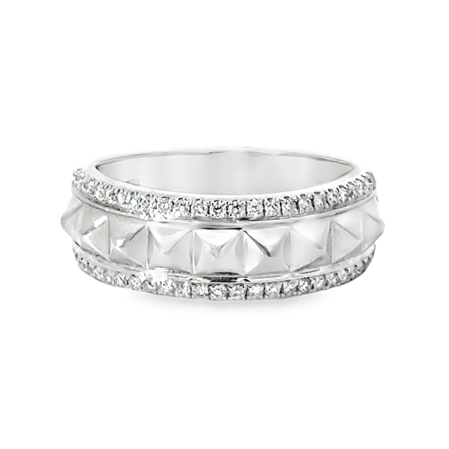 18K White Gold Diamond Ring (.23ct)