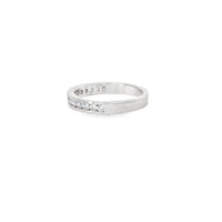 18k White Gold Natural Diamond Wedding Ring (.51ct)